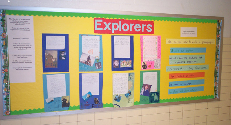 bulletin board